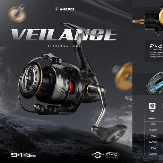Reel SPINNING IROLY VEILANCE (SALTWATER READY)