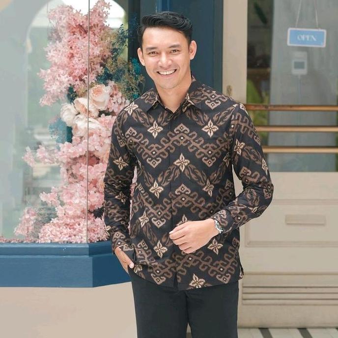 Sale Terlaris Kemeja Batik Dewasa Lengan Panjang | Hem Batik | Kemeja Formal | Kemeja Kondangan  Azm
