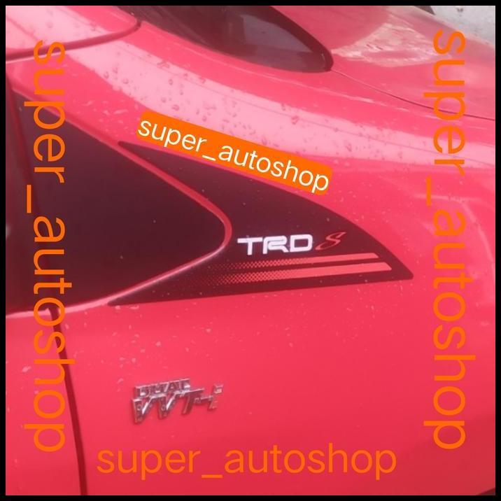 TERBARU STICKER STIKER SAMPING DEKAT SPION TRD S TRDS AGYA 2020-2021 1SET 