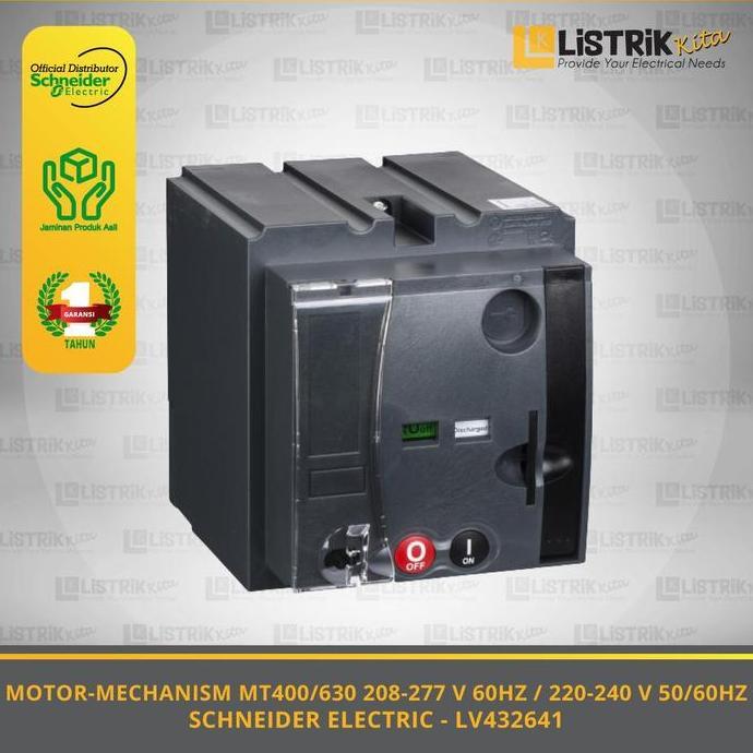 Murah Motor-Mechanism Mt400/630 208-277V 60Hz / 220-240V 50/60Hz Accessories Easypact Ezc, Cvs & Com