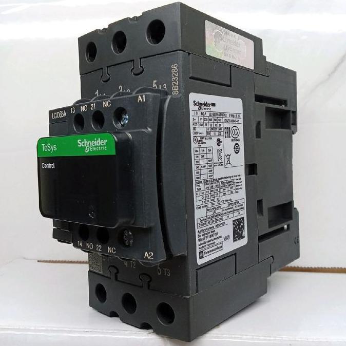 Promo Kontaktor Contactor Schneider Lc1D65Ab7 24Vac 65A 3P Lc1D65A B7 24V
