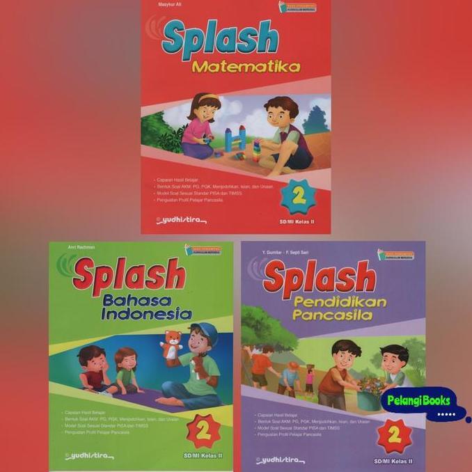 BUKU SPLASH MATEMATIKA INDONESIA PPKN SD/MI KELAS 2 KURIKULUM MERDEKA