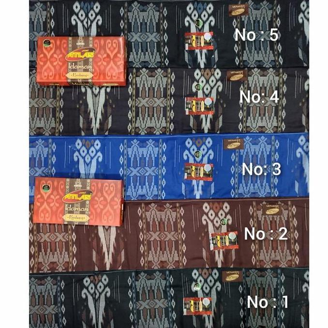 Sarung ATLAS idaman 555 kembang motif BHS SGE
