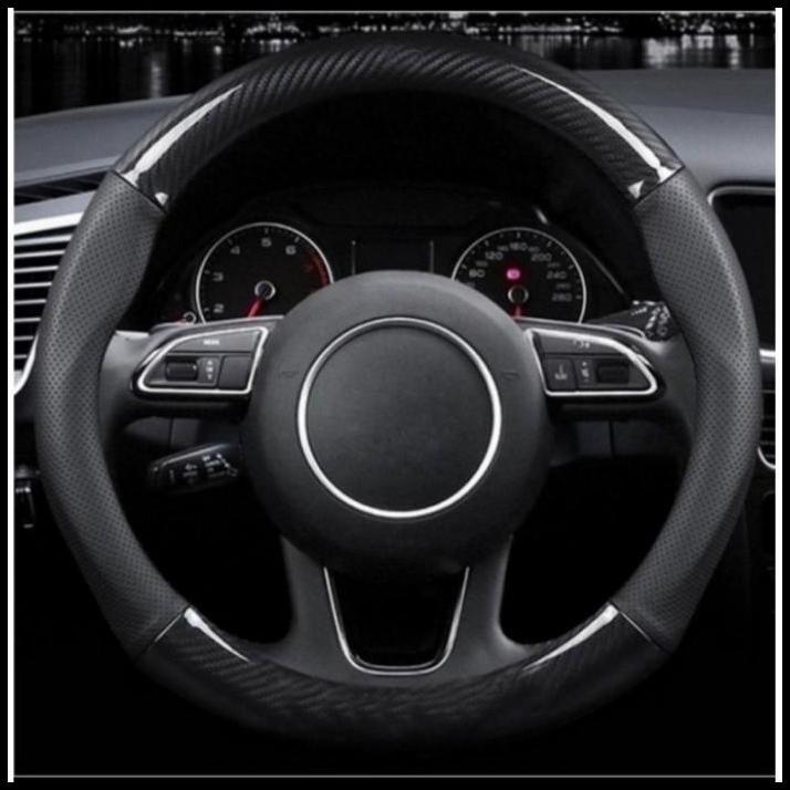 GRATIS ONGKIR SARUNG COVER STIR MOBIL KIJANG KAPSUL CARBON PREMIUM KULIT !!!!