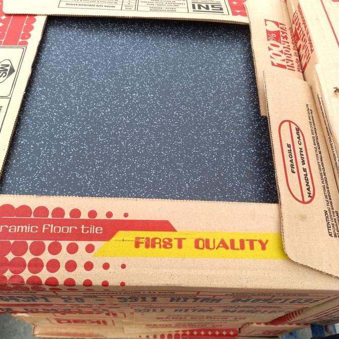 KERAMIK LANTAI KAMAR MANDI 30X30 KASAR HITAM BINTIK GRANITO