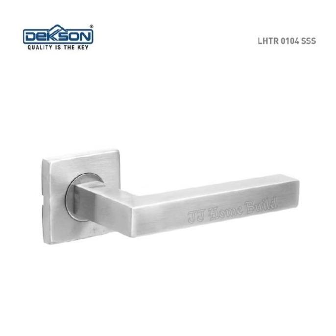Paket Handle Dekson LHTR 0104 Stainless / Paket Handle Pintu Kayu