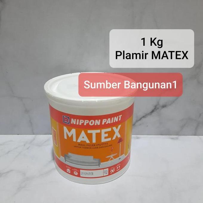 Plamir tembok matex dempul