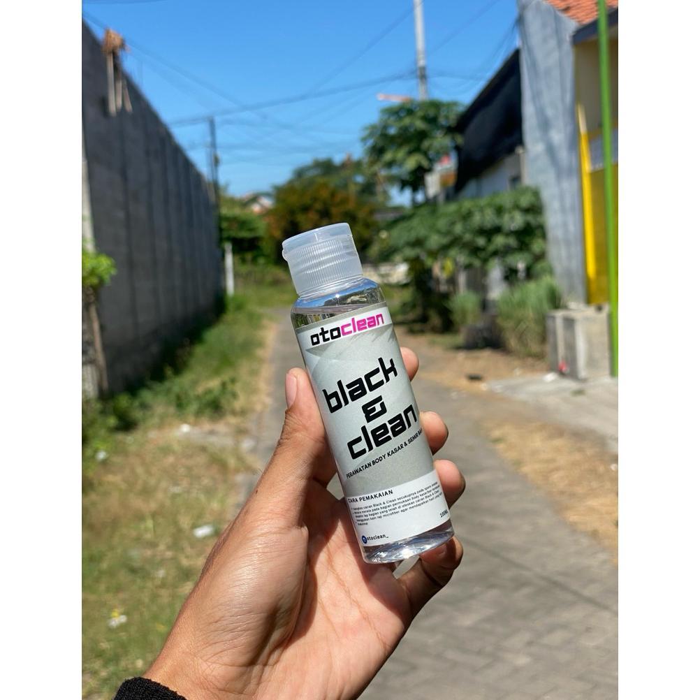Flash Sale Otoclean Black & Clean Penghitam Body Kasar Dan Semir Ban 100Ml