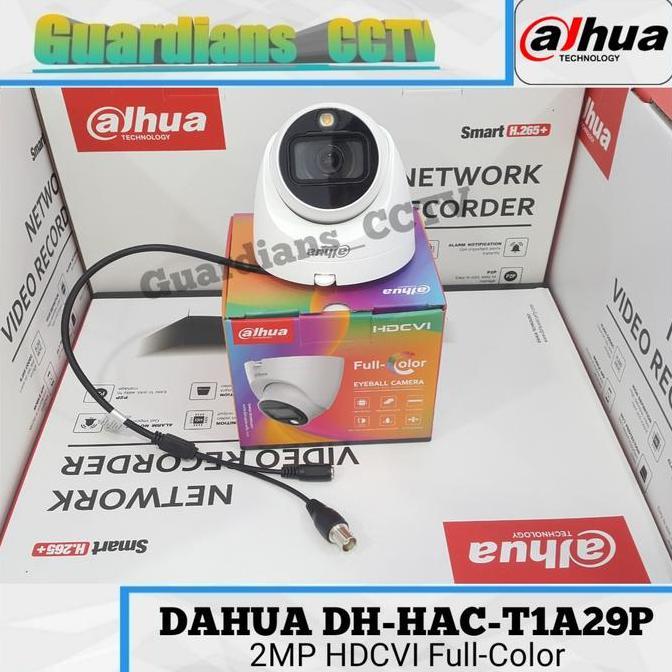 Murah Dahua Full Color 2Mp T1A29P Camera Cctv 2Mp Full Color 24 Jam