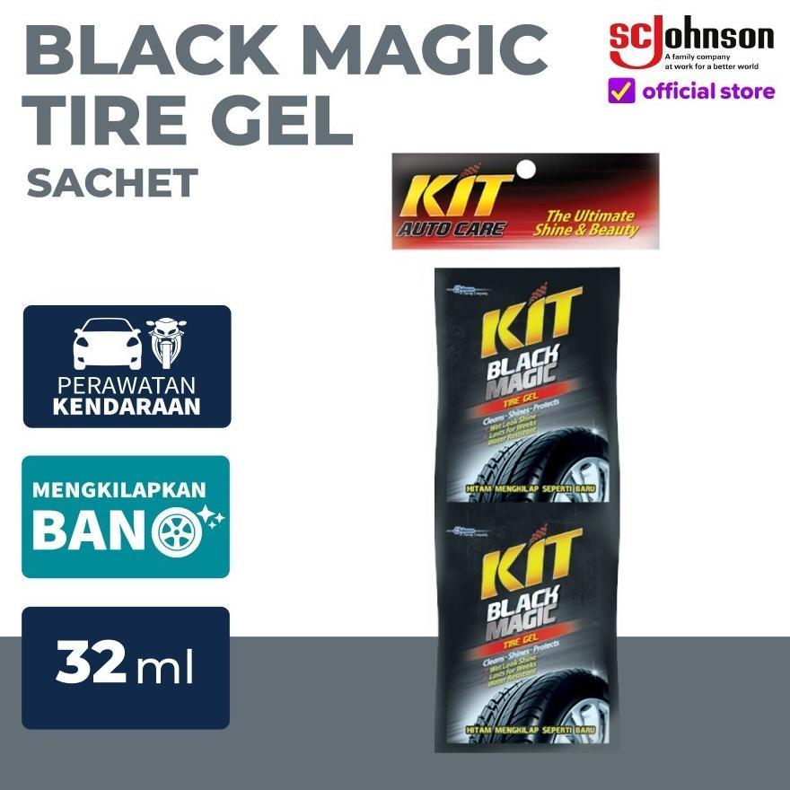 Murah Kit Black Magic Sachet 32 Ml Kit Ban Semir Ban Sachet Pengkilap Ban 1 Pack Isi 12 Sachet