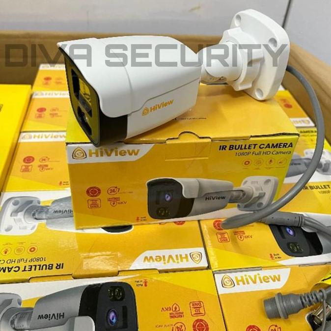 Promo Hiview Kamera Cctv Outdoor Colorvu Audio 2Mp Lensa 2.8Mm Model Hv-B127Ps Original Berkualitas 