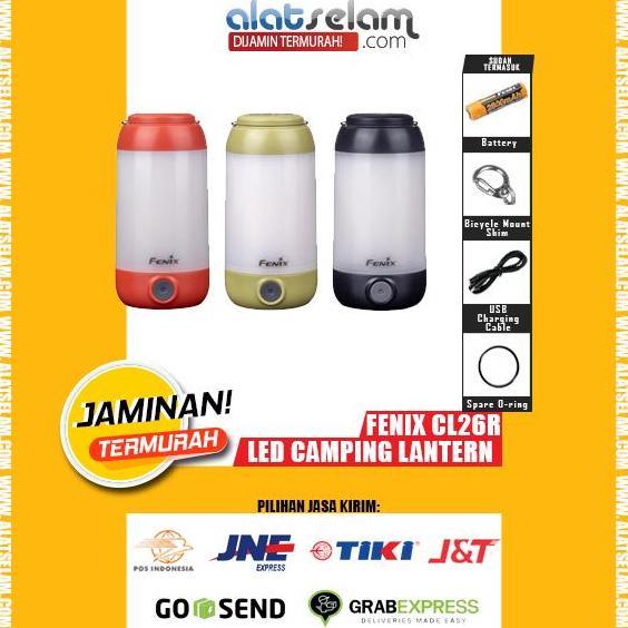 Senter Hiking / Senter Camping / Senter Climb Fenix CL26R 400 Lumens