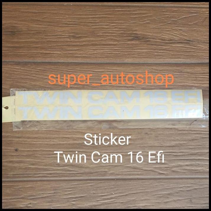DISKON STICKER STIKER TWIN CAM 16 EFI !!