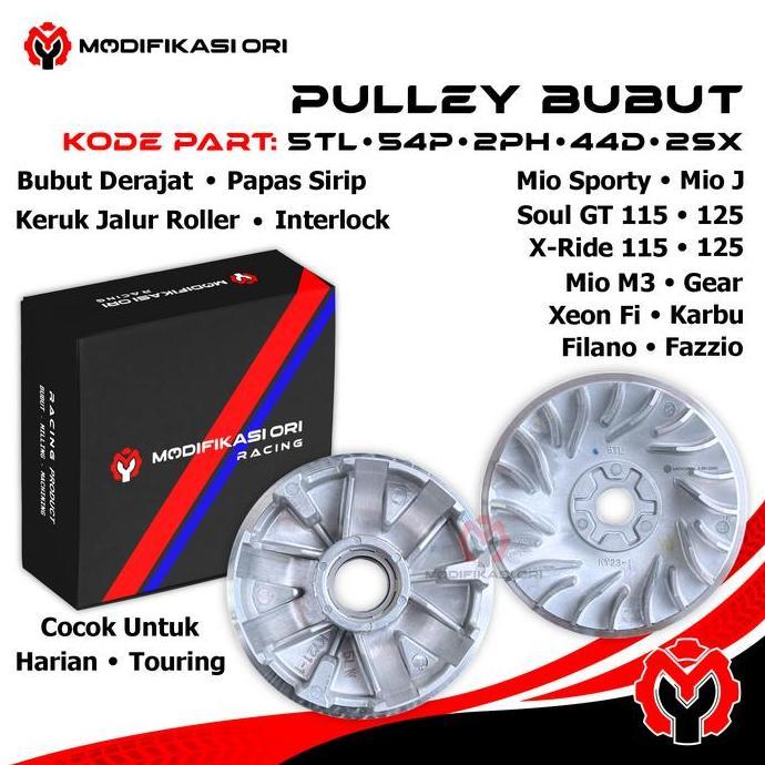 Pulley Set Rumah Roller Bubut Mio Sporty Mio J X ride 115 Pulley bubut mio Kirian bubut Mio