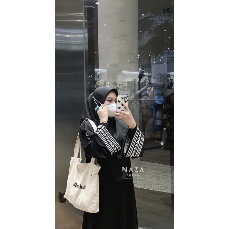 Viral  Meyra Abaya Premium || Gamis Abaya Hitam Remaja Dewasa Simple Termurah