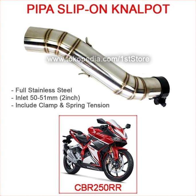 Pipa Slip On CBR250RR Slipon Knalpot Racing CBR 250 RR WRX