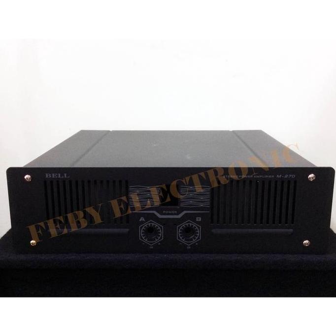BOX BELL M-270 STEREO POWER AMPLIFIER box power