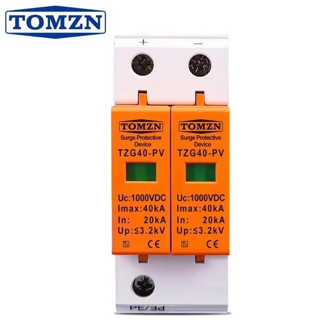 SPD DC 1000V 800V 600V 20KA~40KA Surge Arrester Protector