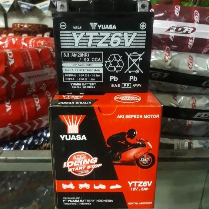 Aki Yuasa YTZ 6V