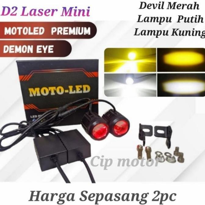 Lampu D2 Laser Mini Driving LUMINOS VINYX Led foglamp Driver kipas