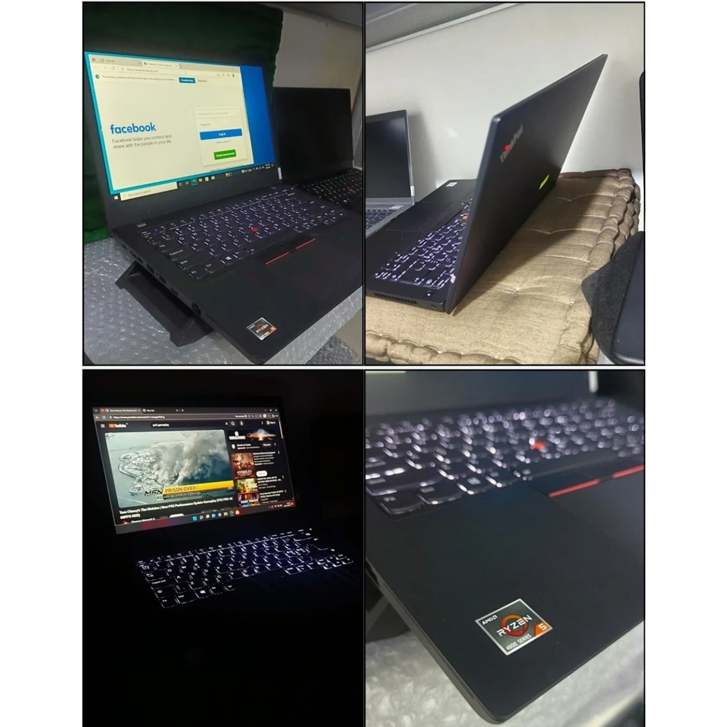 Lenovo ThinkPad L14 Ryzen 5 Pro 8GB 256GB SSD 14” Touchscreen Laptop Desain Gaming Ringan