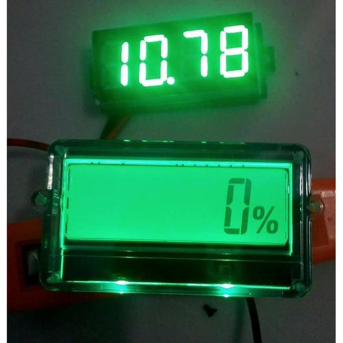 Waterproof Display LCD Battery Baterai Capacity Kapasitas Meter Tester