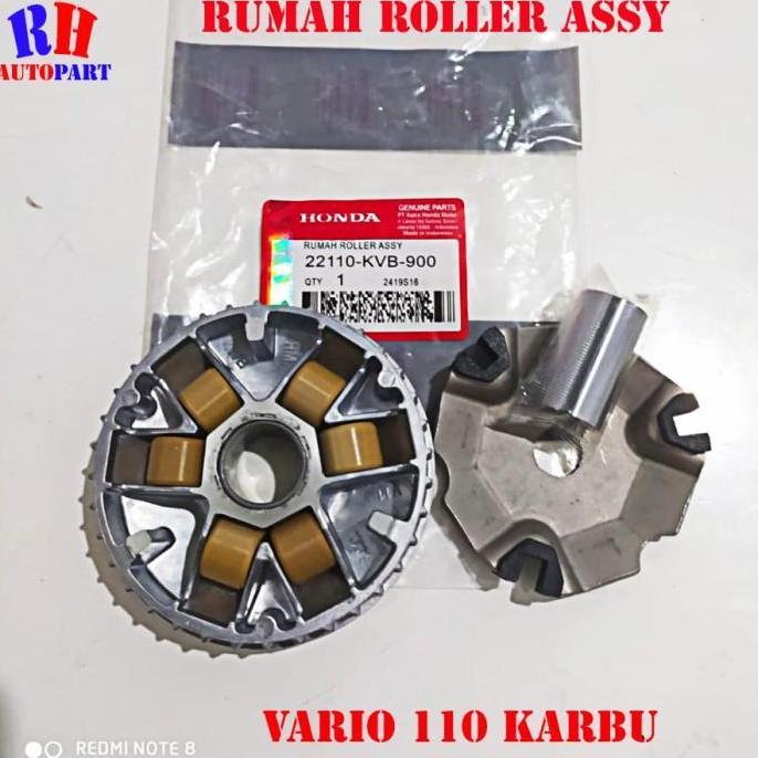 RUMAH ROLLER ASSY SET VARIO 110 KARBU RUMAH ROLLER VARIO 110 ori
