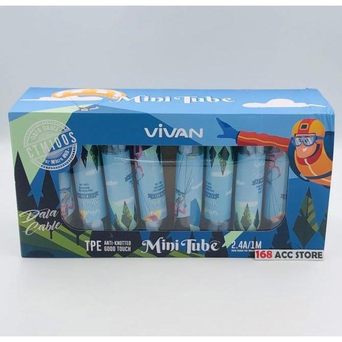 KABEL DATA MICRO USB VIVAN CTM / KABEL CHARGER VIVAN MICRO USB