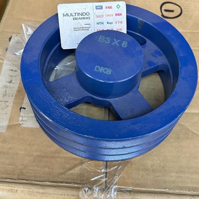 Murah Pulley Pully B3 8 Inch 3 Alur Type B Jari Jari Original Bahan Premium
