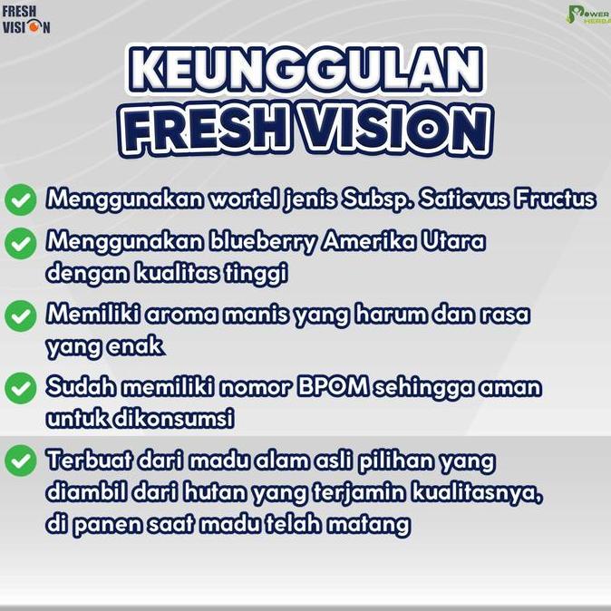 Kenk- [Fresh Vision Mini] Paket 2 Botol Fresh Vision - Mata Fresh Bebas Beraktivitas [Bpom & Halal]
