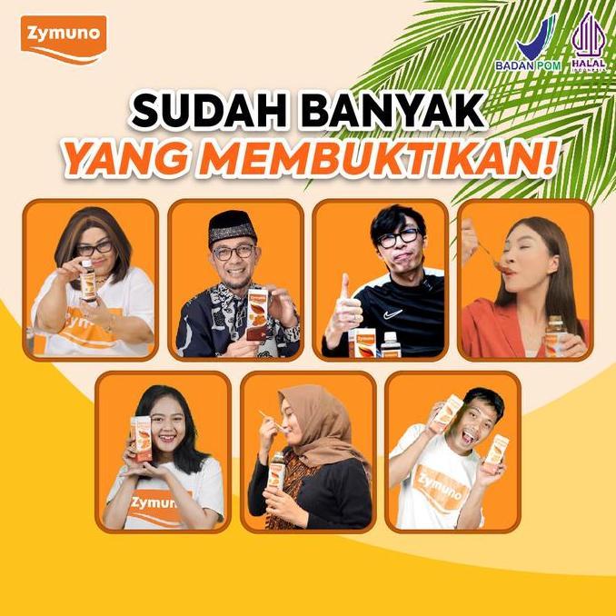 Kenk- Zymuno Paket 2 Botol Madu Herbal Alami Original Bpom & Halal Bahan Honey Sirup Instan Syrup Gu