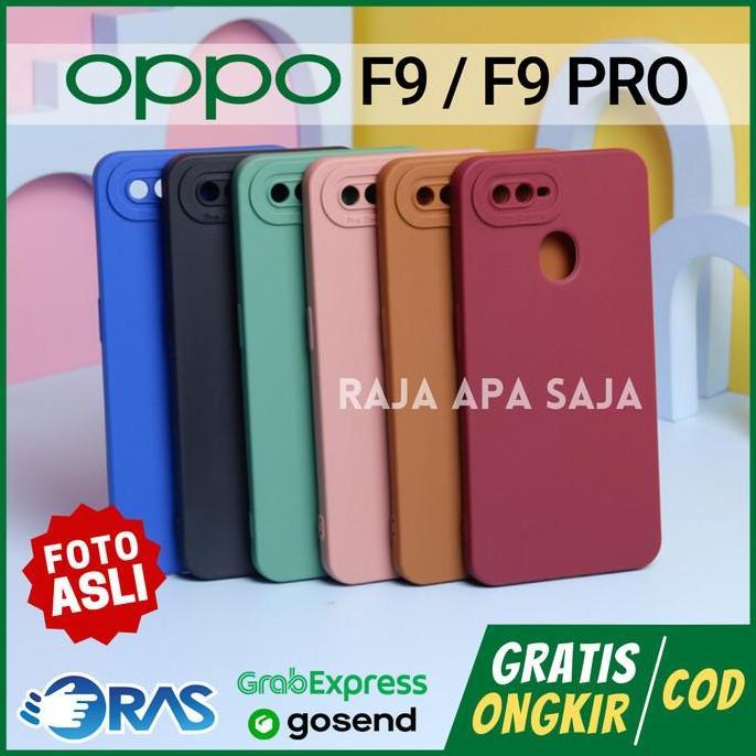 Soft Case OPPO F9 F 9 Pro Silikon Kesing Casing Sofkes Cover Kondom HP