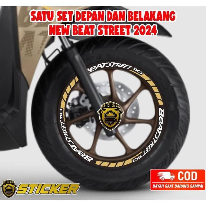 STICKER CUTTING VELG NEW BEAT STREET 2024 STIKER VELG BEAT STREET STIKER VELK BEAT STREET STIKER PEL