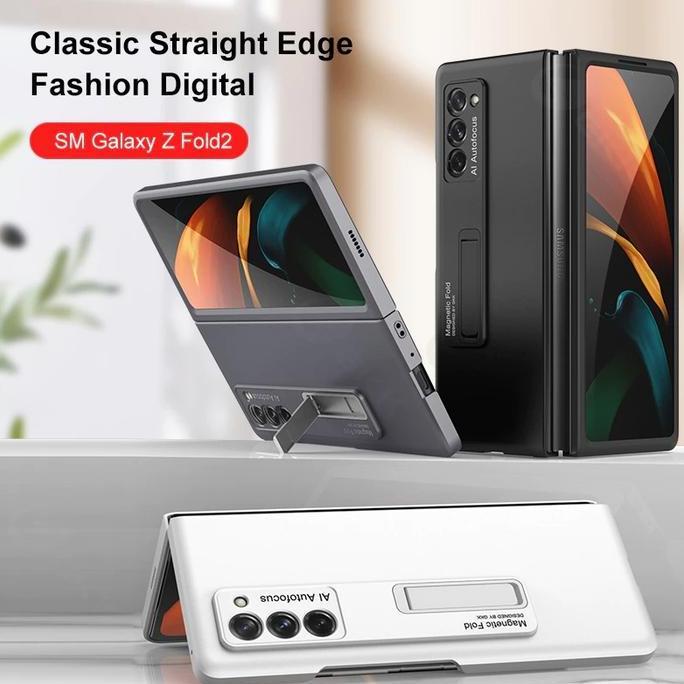 TERBARU - Case Samsung Galaxy Z Fold 2 Hardcase GKK ORI Matte Magnetic Stand