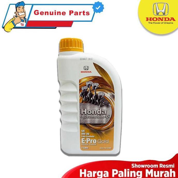New- Oli Mobil Honda E-Pro Gold Ow-20 (1 Liter)
