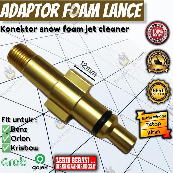 ADAPTOR FOAM LANCE / SAMBUNGAN NOZZLE FOAM LANCE BENZ,ORION,KRISBOW BEST SELLER