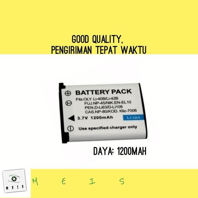 Baterai Battery Fujifilm FinePix JV100 JV105 JV150 JV160 JV200 JV205