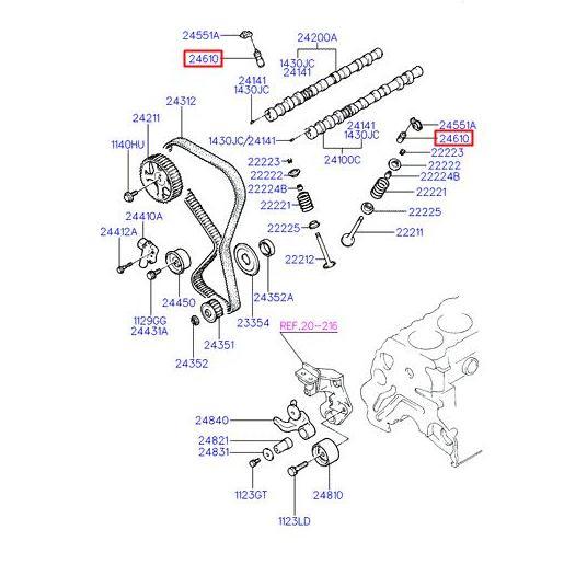 Md377054 Adjuster Assy-Rocker Arm Lash (Hla) - Lancer, Eterna, Galant Promo