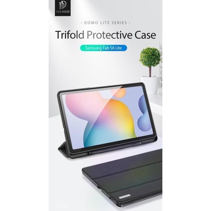 TERMURAH - CASING SAMSUNG TAB S6 LITE 2020 2022 FLIP COVER DUX DUCIS DOMO