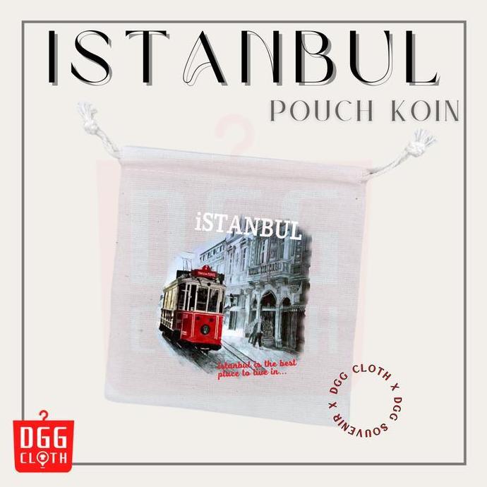 Dggcloth Pouch Koin Souvenir Istanbul Dompet Koin Oleh Oleh Turki 1 Murah Meriah