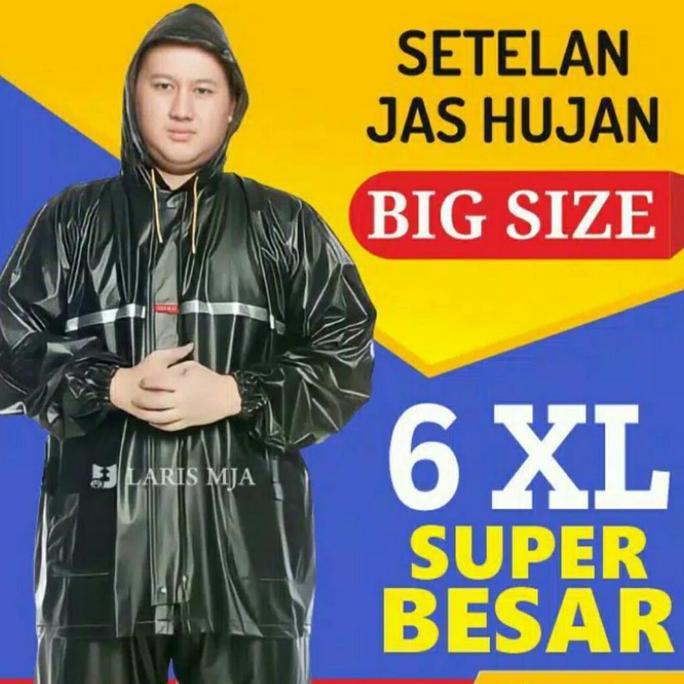 TERBARU - JAS HUJAN SUPER JUMBO 6XL