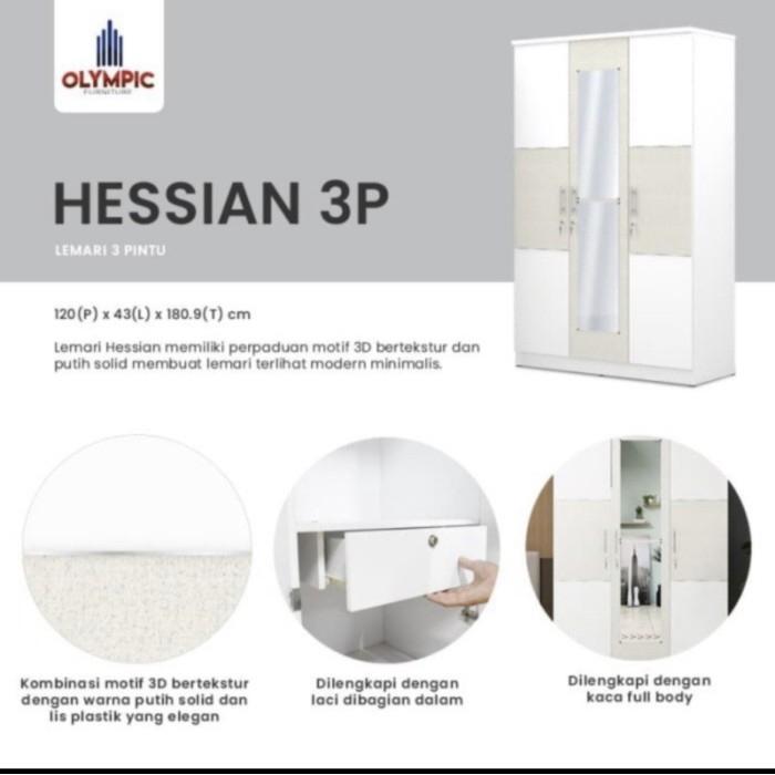 Lemari Olympic 3 pintu