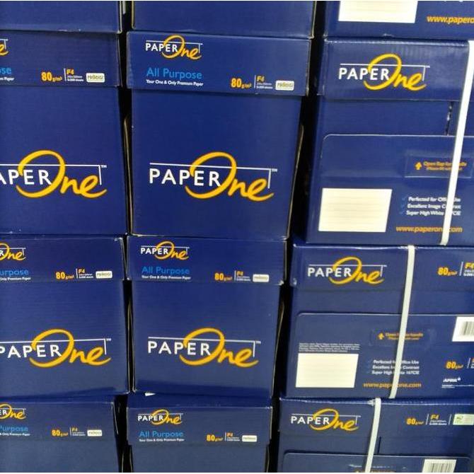 Yabureta- [Dus] Kertas Hvs F4 80Gsm Merk Paper One 1 Dus Promo.....