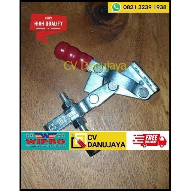 DISKON WIPRO TOGGLE CLAMP TOGLE TOGEL KLEM VERTICAL JEPIT LURUST CV 906 100KG