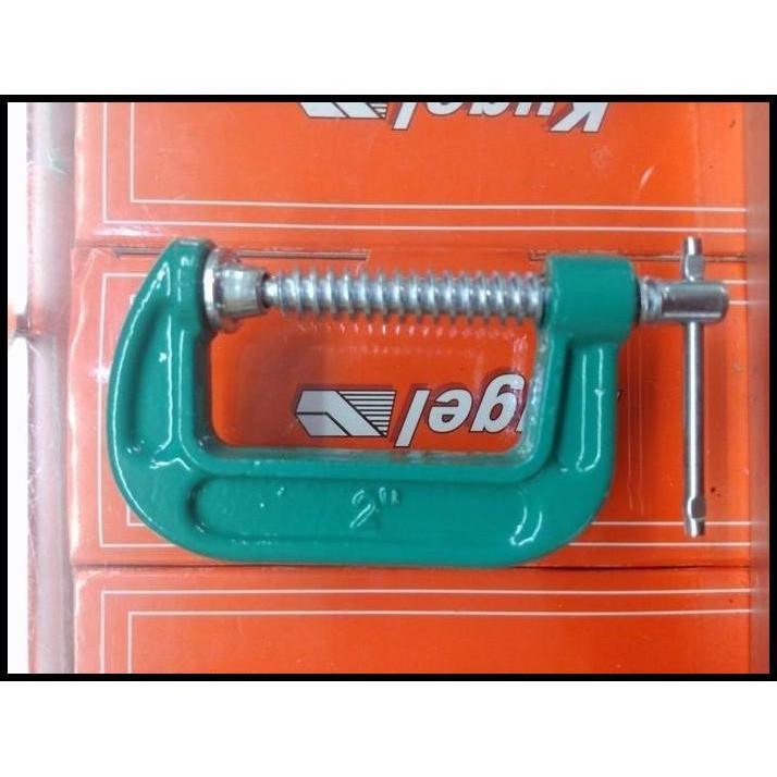 DISKON CLAMP KLEM ALAT PENJEPIT KLEM C CATOK BESI 2" INCH WIPRO 
