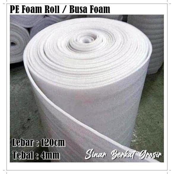 PE Foam Roll / Underlayer Foam / Busa Foam Lebar 120cm Tebal 4mm