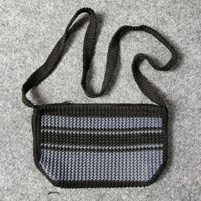 Kasora- Bisa Cod Tas Rajut Tas Hp Resleting