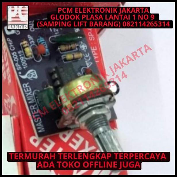 TERLARIS KIT MASTER MIXER 1 POTENSIO MONO TUNERSYS 12V JRC4558 JRC 4558 