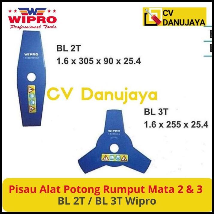 TERBARU PISAU ALAT POTONG PEMOTONG RUMPUT MATA PISAU 2 / 3 WIPRO BL 2T BL 3T 