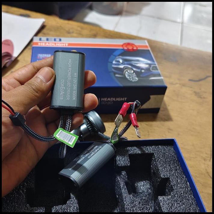 TERLARIS BOLHAM LAMPU LED LAMPU UTAMA MOBIL UNIVERSAL H1 KIRI KANAN GARANSI 1 TAHUN 60 WATT 2 PCS 